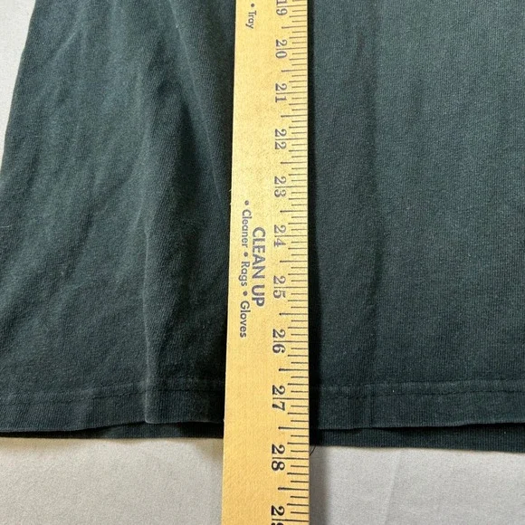 Vintage 1998 Iron Horse Saloon Henley Shirt Mens Medium Black Long Sleeve - Picture 6 of 8